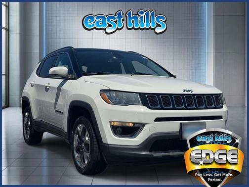 White Clearcoat 2019 Jeep Compass Limited