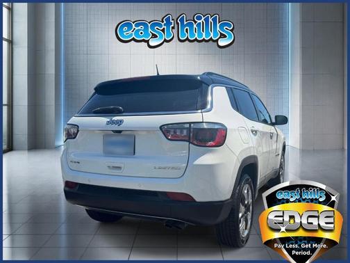 White Clearcoat 2019 Jeep Compass Limited