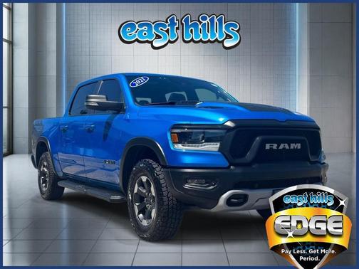 Hydro Blue Pearlcoat 2021 RAM 1500 Rebel