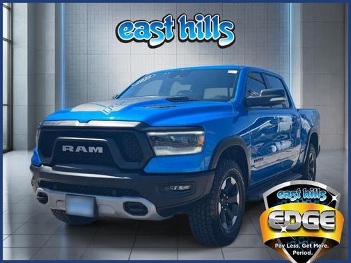 Hydro Blue Pearlcoat 2021 RAM 1500 Rebel