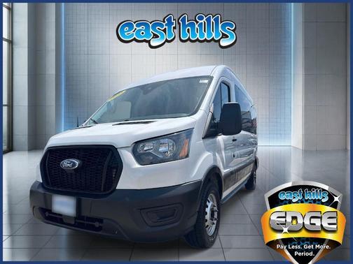 Oxford White 2022 Ford Transit-350 XLT