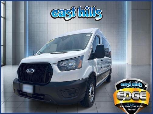 Oxford White 2022 Ford Transit-350 XLT