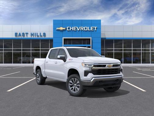 Summit White 2026 Chevrolet Silverado 1500 LT