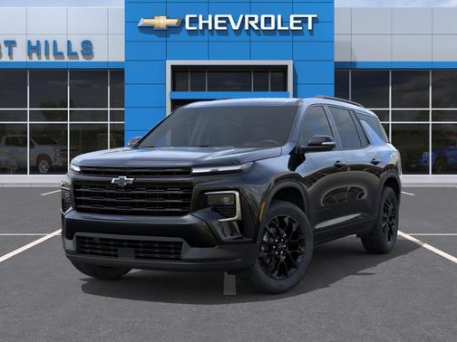 Black 2026 Chevrolet Traverse LT