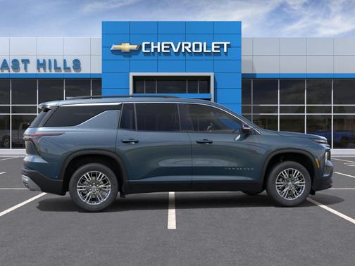 Blue 2026 Chevrolet Traverse LT