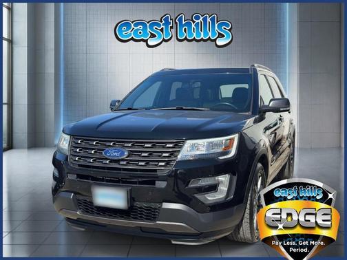 Shadow Black 2017 Ford Explorer XLT