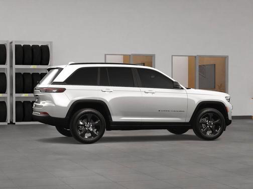 Bright White Clearcoat 2024 Jeep Grand Cherokee Limited