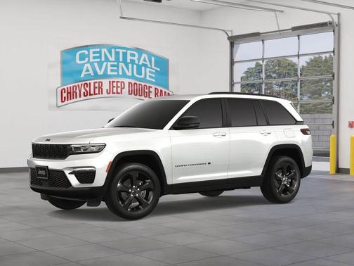 Bright White Clearcoat 2024 Jeep Grand Cherokee Limited