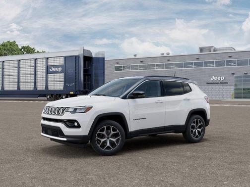 Bright White Clearcoat 2026 Jeep Compass Limited