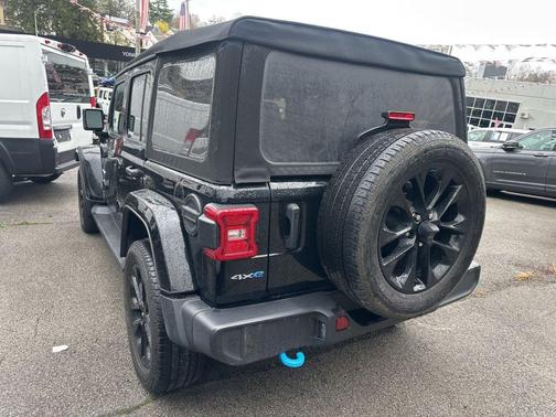 Black Clearcoat 2023 Jeep Wrangler 4xe Sahara