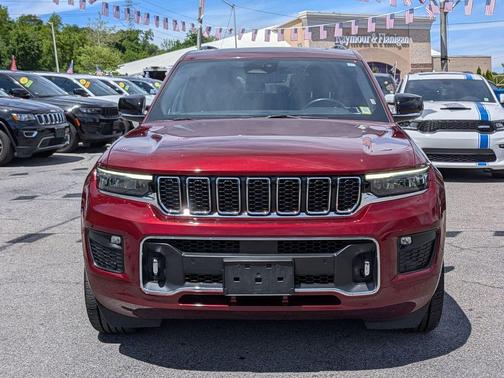 Velvet Red Pearlcoat 2021 Jeep Grand Cherokee L Overland
