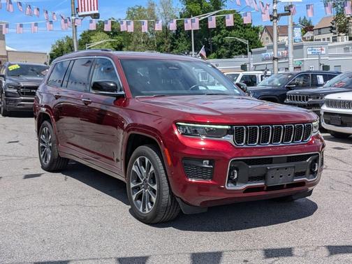 Velvet Red Pearlcoat 2021 Jeep Grand Cherokee L Overland