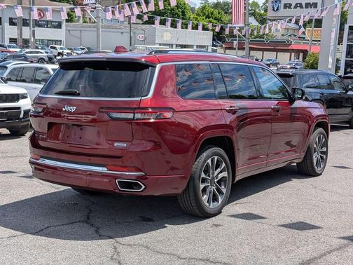 Velvet Red Pearlcoat 2021 Jeep Grand Cherokee L Overland