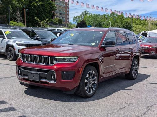 Velvet Red Pearlcoat 2021 Jeep Grand Cherokee L Overland