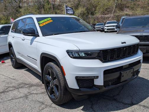 Bright White Clearcoat 2025 Jeep Grand Cherokee L Limited