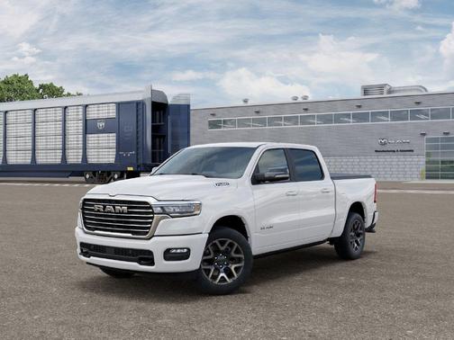 Bright White Clearcoat 2027 RAM 1500 Laramie