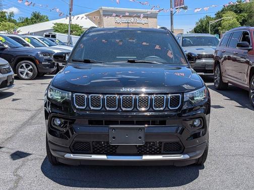Diamond Black 2023 Jeep Compass Limited