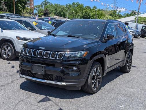 Diamond Black 2023 Jeep Compass Limited