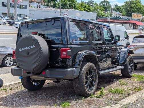 Black Clearcoat 2023 Jeep Wrangler 4xe Sahara