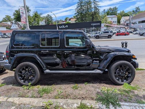 Black Clearcoat 2023 Jeep Wrangler 4xe Sahara