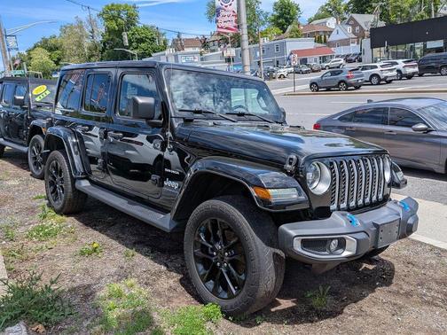 Black Clearcoat 2023 Jeep Wrangler 4xe Sahara