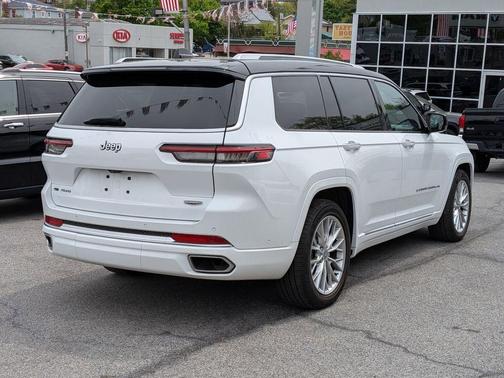 Bright White Clearcoat 2023 Jeep Grand Cherokee L Summit