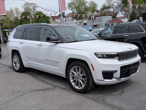 Bright White Clearcoat 2023 Jeep Grand Cherokee L Summit