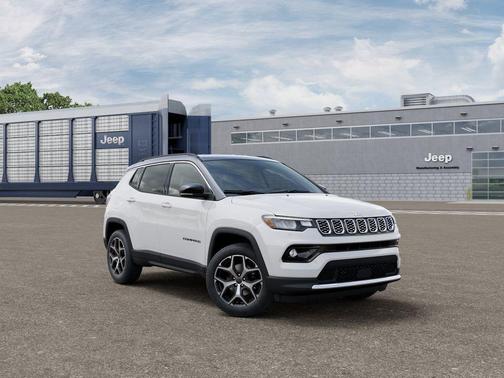 Bright White Clearcoat 2026 Jeep Compass Limited