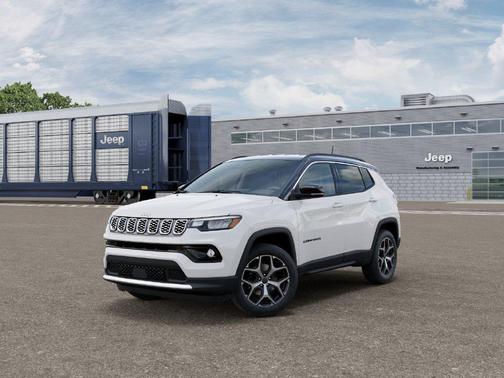 Bright White Clearcoat 2026 Jeep Compass Limited