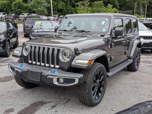 Granite Crystal Clearcoat Metallic 2023 Jeep Wrangler 4xe Sahara
