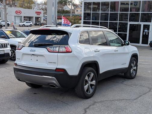 Bright White Clearcoat 2019 Jeep Cherokee Limited