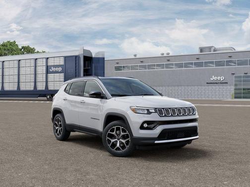 Bright White Clearcoat 2026 Jeep Compass Limited