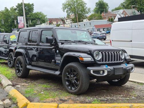 Black Clearcoat 2024 Jeep Wrangler 4xe Sahara