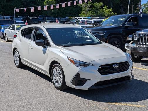 Crystal White Pearl 2024 Subaru Impreza Base