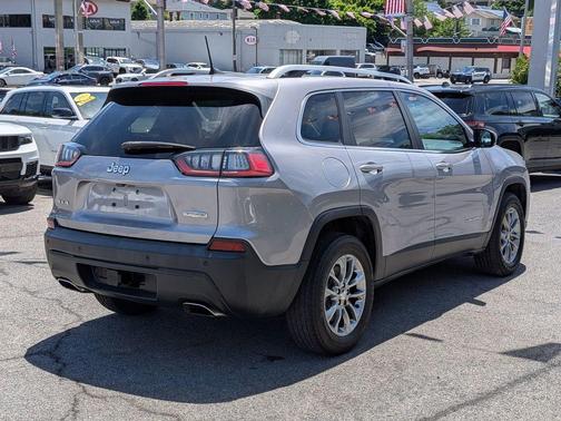 Billet Silver Metallic Clearcoat 2021 Jeep Cherokee Latitude Lux