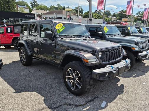 Granite Crystal Clearcoat Metallic 2024 Jeep Wrangler 4xe Sport