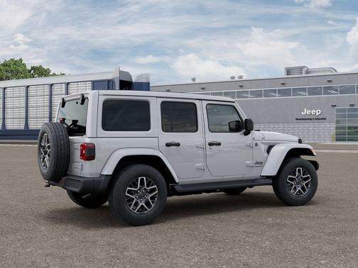 Bright White Clearcoat 2026 Jeep Wrangler Sahara