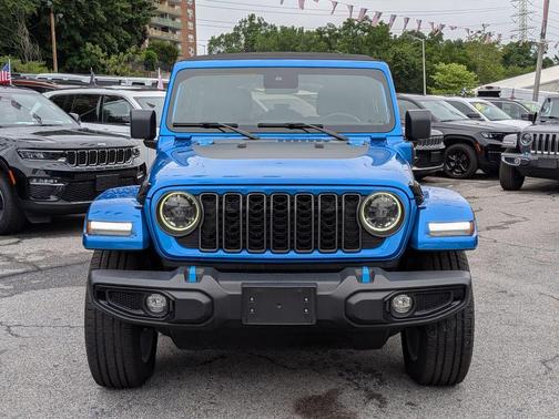 Hydro Blue Pearl 2024 Jeep Wrangler 4xe Sport