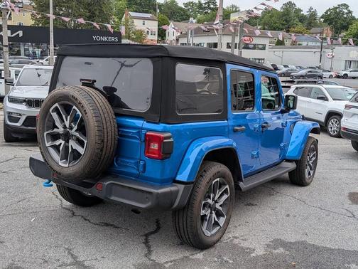 Hydro Blue Pearl 2024 Jeep Wrangler 4xe Sport
