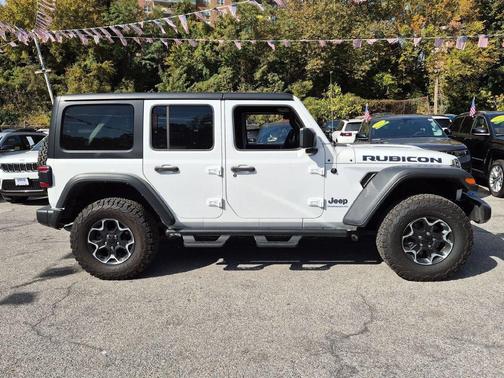Bright White Clearcoat 2023 Jeep Wrangler 4xe Rubicon