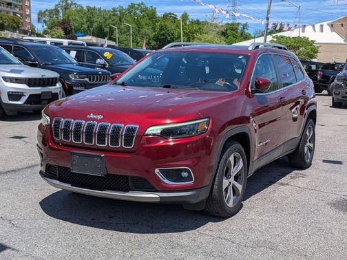 Velvet Red Pearlcoat 2019 Jeep Cherokee Limited