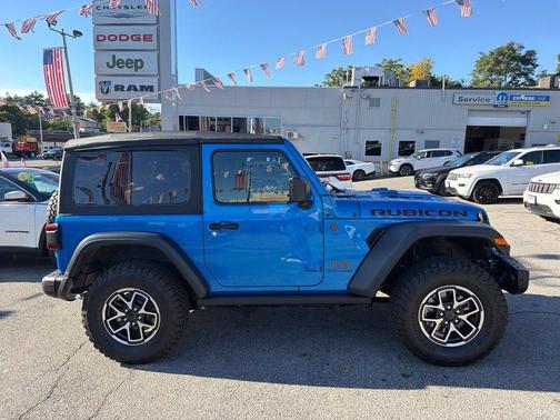 Hydro Blue Pearl 2025 Jeep Wrangler Rubicon