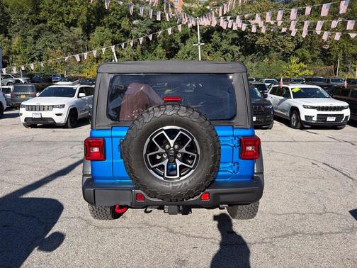 Hydro Blue Pearl 2025 Jeep Wrangler Rubicon