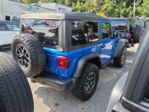 Hydro Blue Pearl 2025 Jeep Wrangler Rubicon