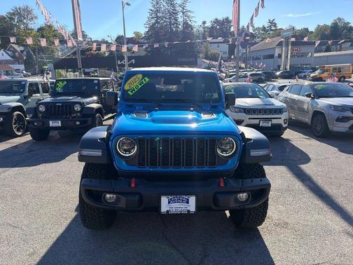Hydro Blue Pearl 2025 Jeep Wrangler Rubicon