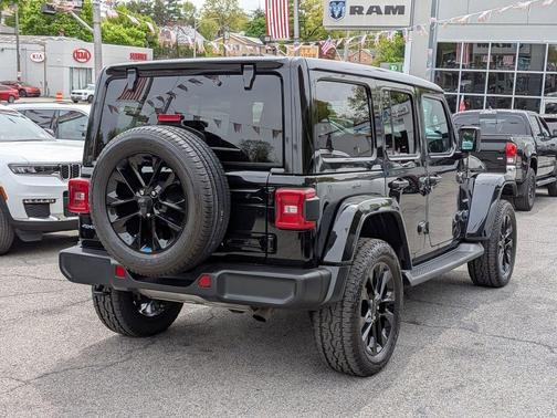 Black Clearcoat 2023 Jeep Wrangler 4xe Sahara