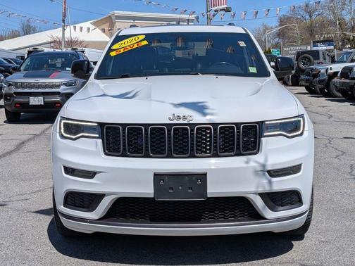 Bright White Clearcoat 2020 Jeep Grand Cherokee Limited