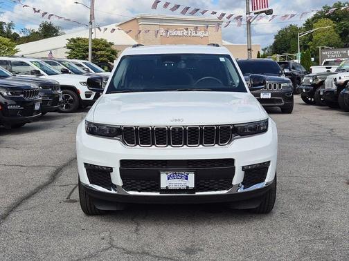 Bright White Clearcoat 2023 Jeep Grand Cherokee L Limited