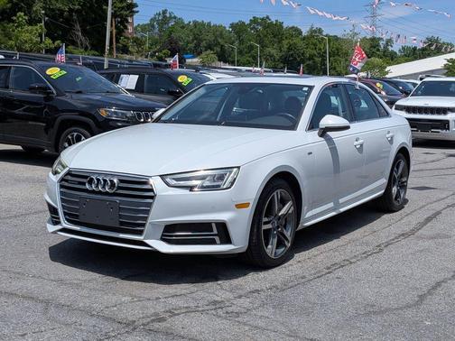 Glacier White Metallic 2018 Audi A4 2.0T Premium Plus