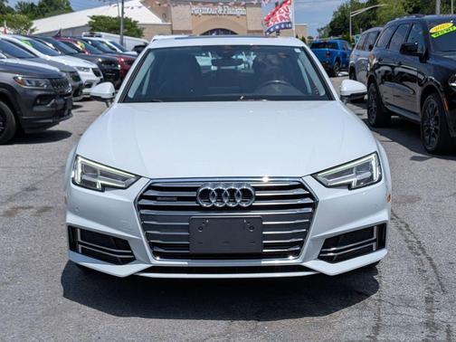Glacier White Metallic 2018 Audi A4 2.0T Premium Plus